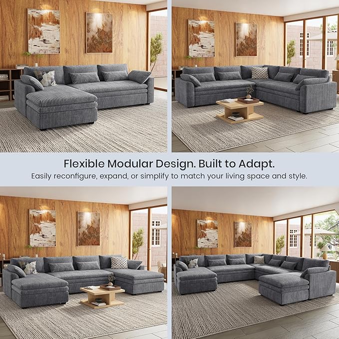 Belffin Large Modular Sectional Sofa