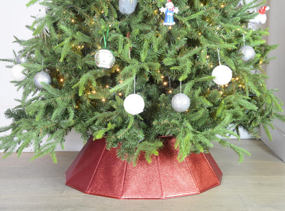 Christmas Tree Red Skirt - Red Collar for Christmas Tree