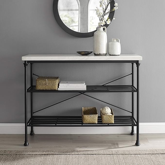 Crosley Furniture Madeleine Sofa Console Table