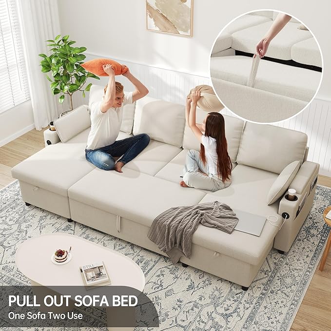 DURASPACE Sofa Bed Pull Out Couch Sleeper