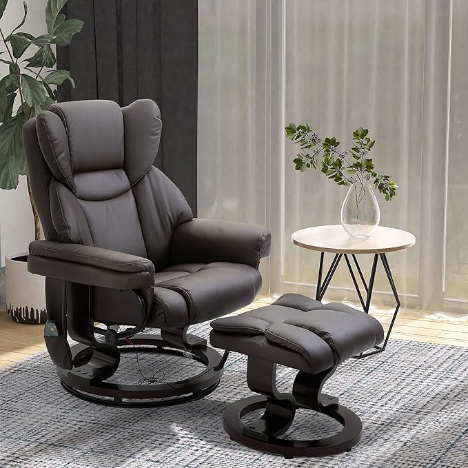 HOMCOM Massage Recliner Chair