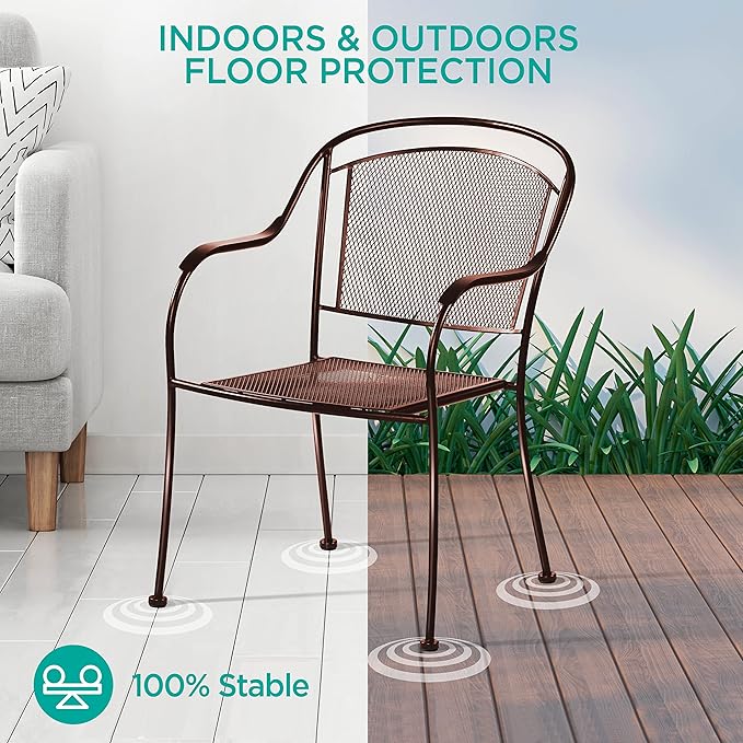 Wrought Iron Patio Furniture Feet Caps