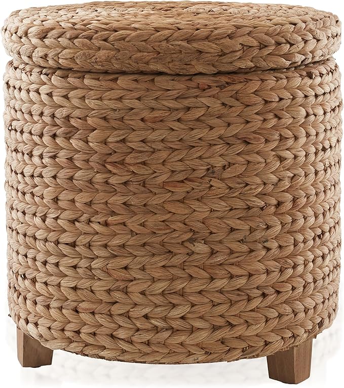 Casafield 17" Round Storage Ottoman