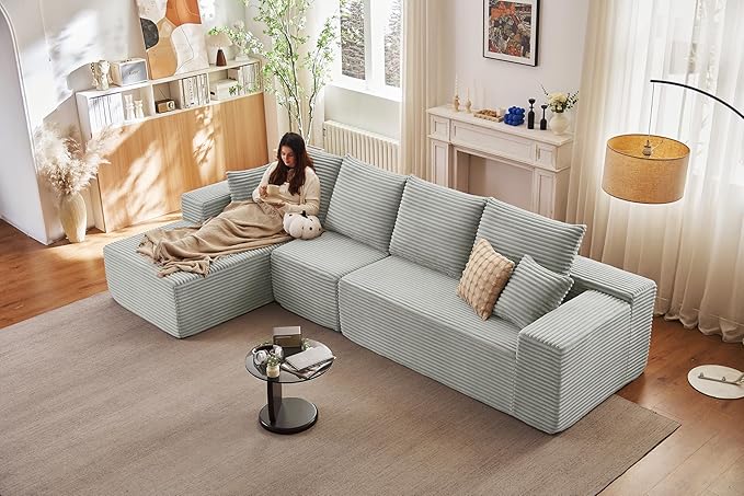 135" Cloud Sectional Couch