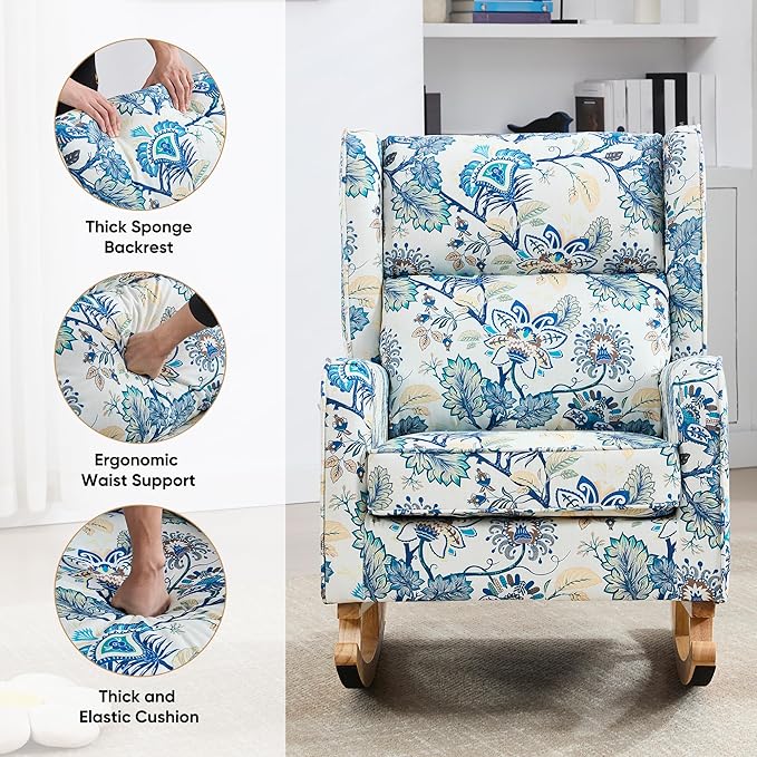 HCHAIRH Nursery Rocking Chairs, Rocking Chair Nursery