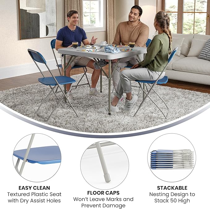 Flash Furniture Hercules Series Plastic Folding Chair