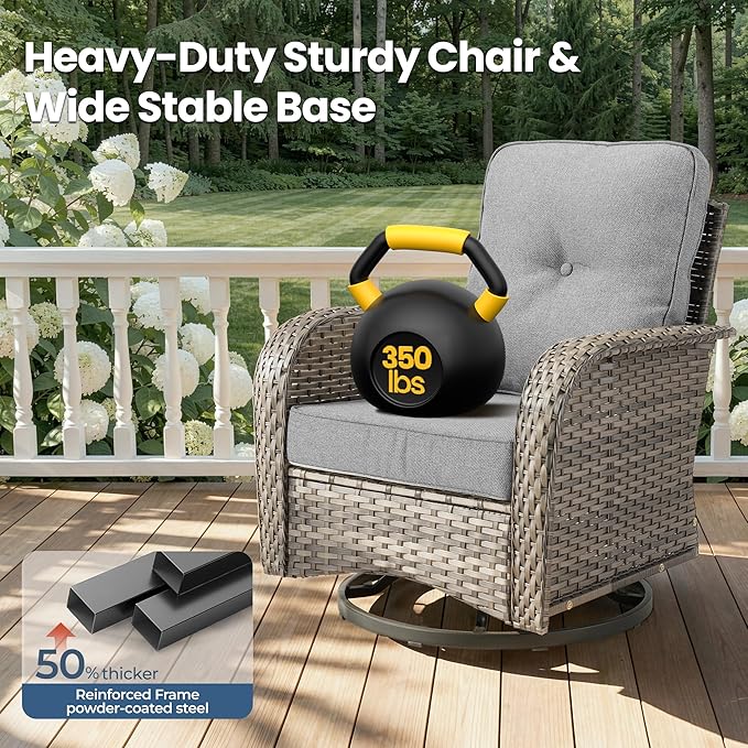 Weaxty 7 Pieces Patio Furniture Set