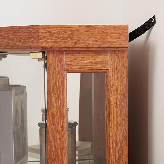Glass Corner Display Cabinet