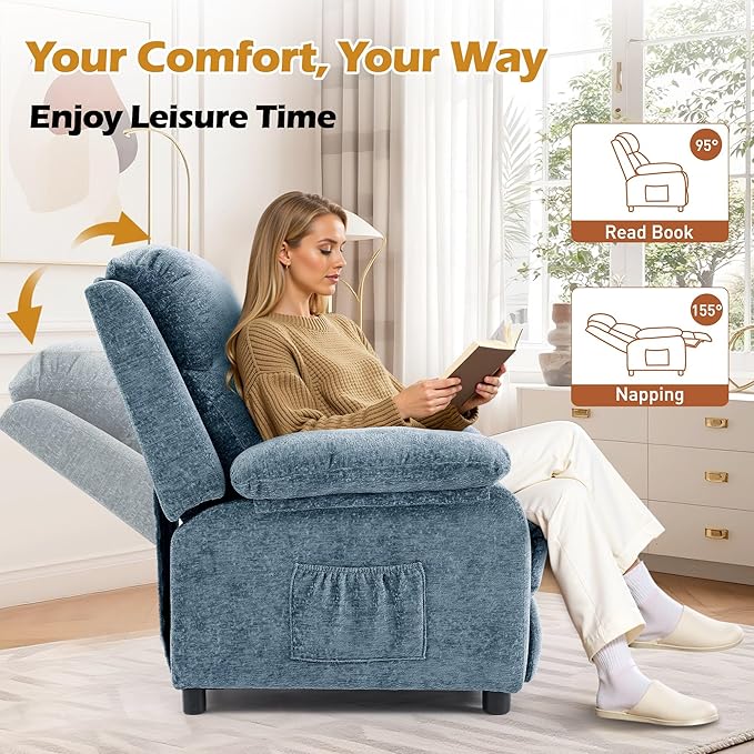 Korser Recliner Chair, Living Room Chairs