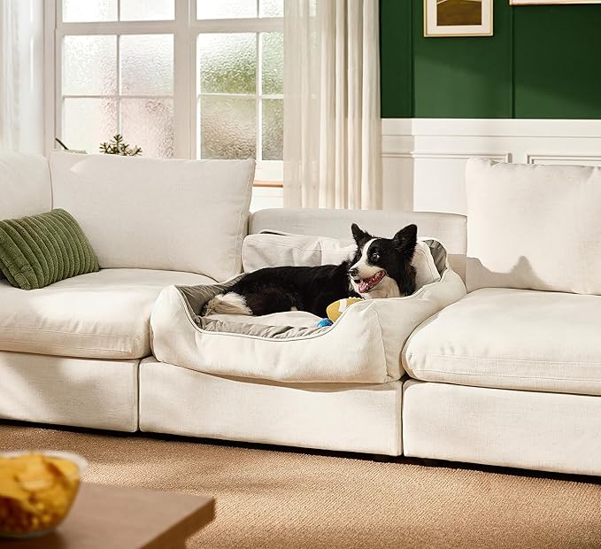 LINSY HOME Oversized Modular Sectional Sofa, Cloud Couch