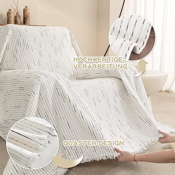 MYSKY HOME Oversized Armchair Couch Cover