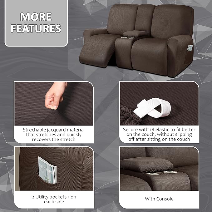 ULTICOR Reclining Love Seat