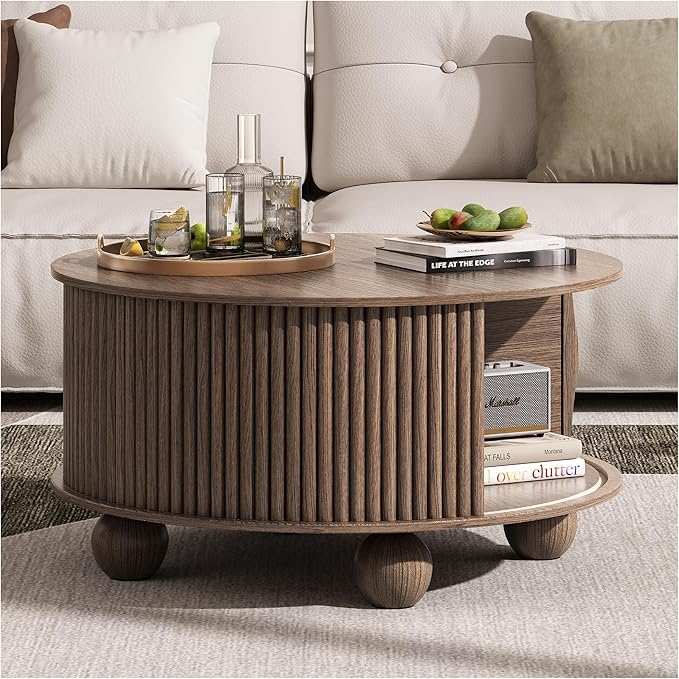 JOINICE Round Coffee Table