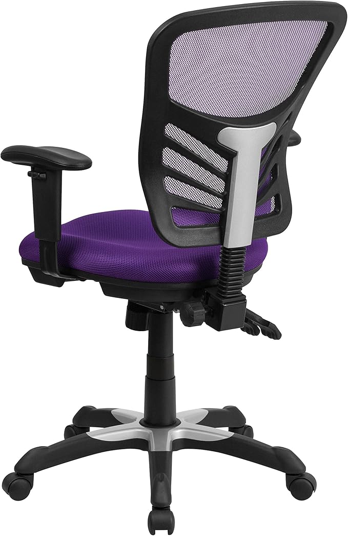 Flash Furniture Nicholas Mid-Back Swivel Office and Gaming Chair, Ergonomic