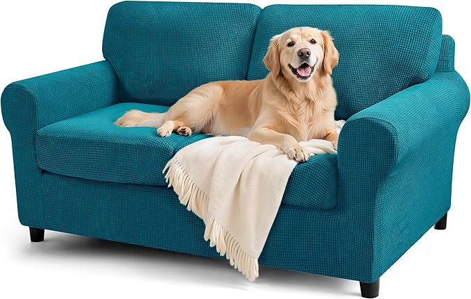 SUBRTEX 5 Pieces Stretch Sofa Slipcover Sets Couch Cover Sets Backrest Cushion