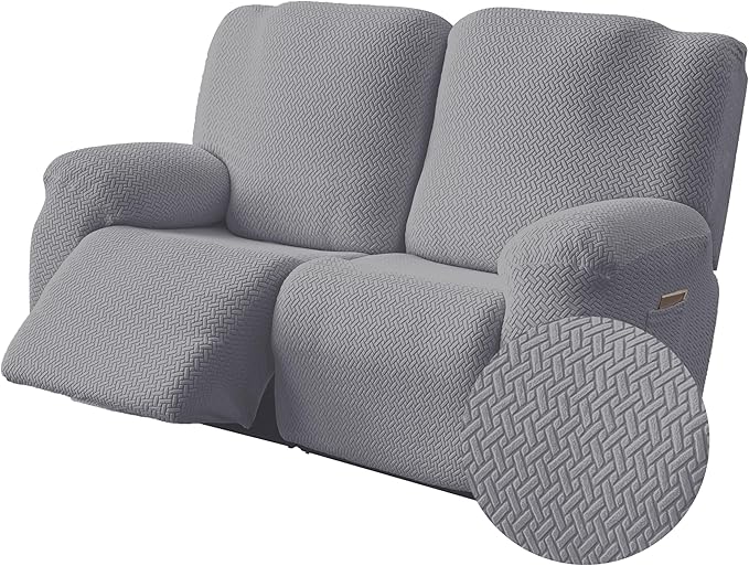 Genina Recliner Loveseat Cover Stretch Couch Covers Sofa slipcover