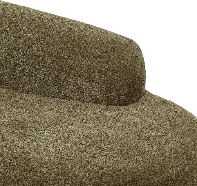 Christopher Knight Home Bouclé Chaise Lounge Sofa Mid Century Modern