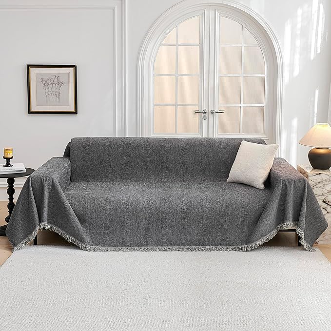 MYSKY HOME Oversized Couch Cover Sofa Covers Couch Covers