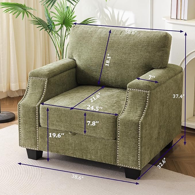 Rexulqo Oversized Accent Chair