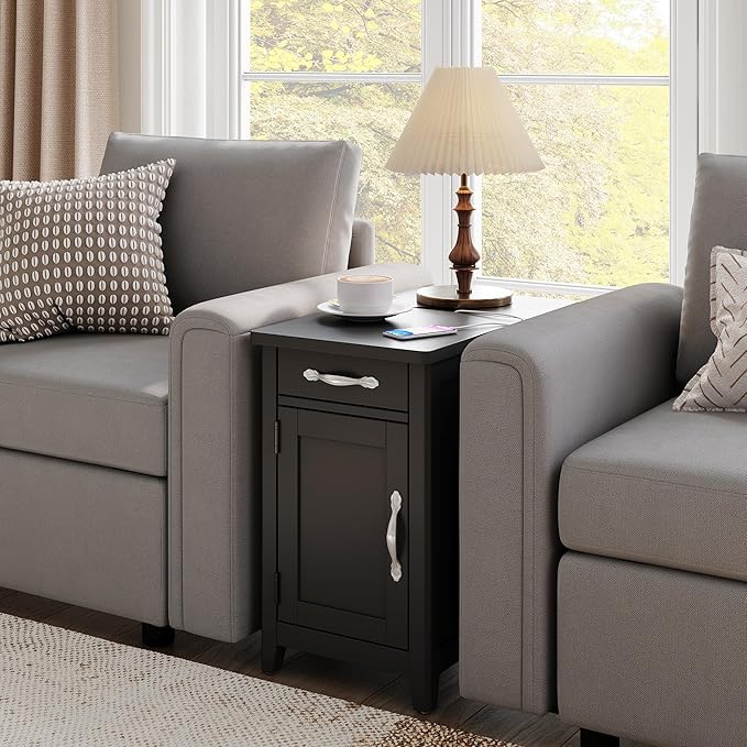 LINSY HOME End Table Set of 2