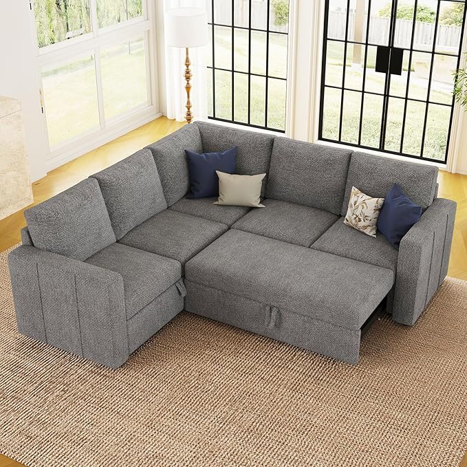 Belffin Modular Sectional Sleeper Sofa