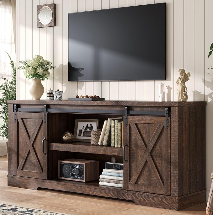 AMERLIFE 66" Farmhouse TV Stand