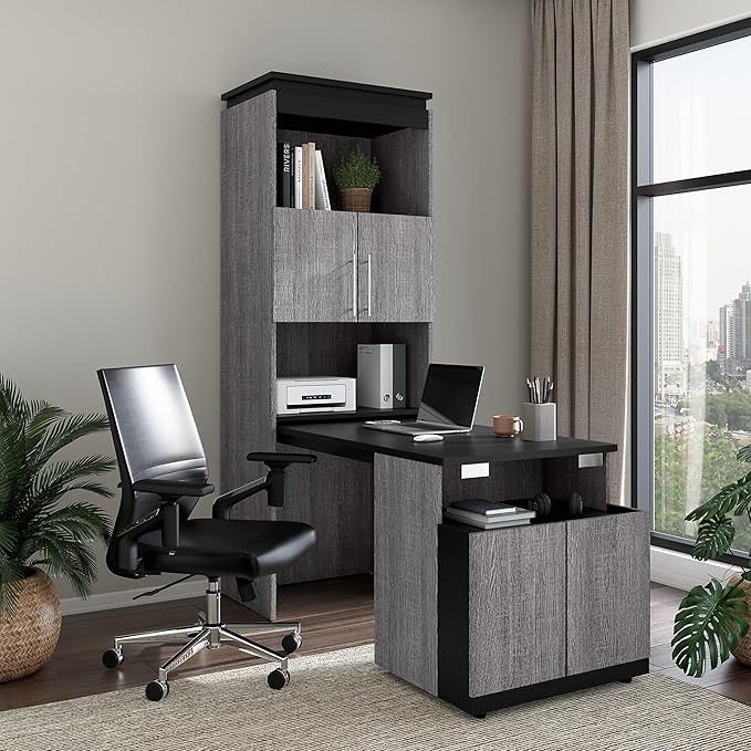 Bestar Orion Tall Storage Cabinet