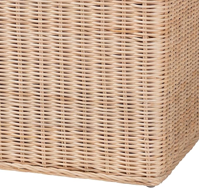 Bali & pari Damita Scallop Natural Rattan Chest