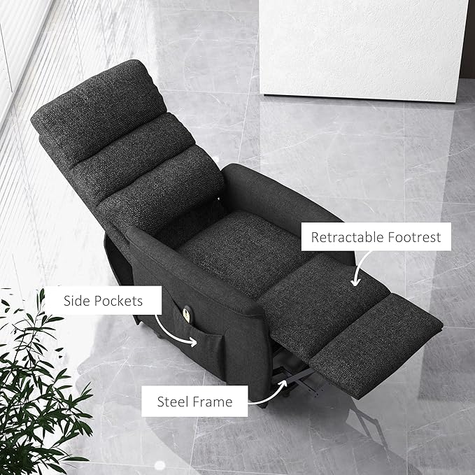 HOMCOM Power Lift Recliner Chair