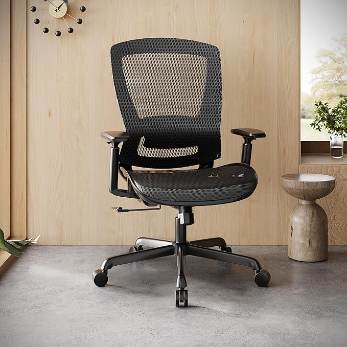ELABEST Ergonomic Mesh Office Chair, Comfy Computer Desk Chair