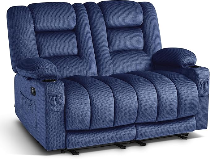 MCombo 55.9" Zero Gravity Power Loveseat Recliner