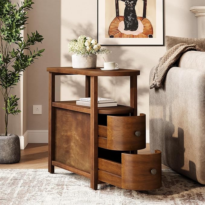LITTLE TREE Solid Wood End Table