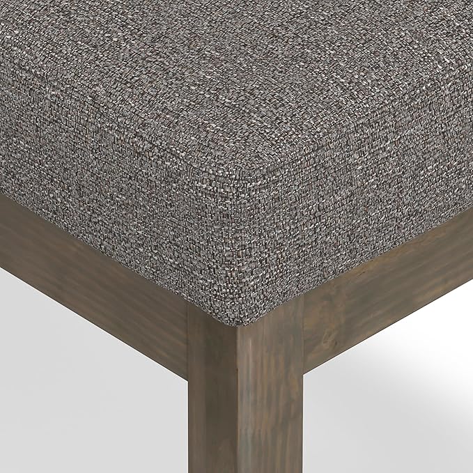 SIMPLIHOME Milltown Small Ottoman Bench