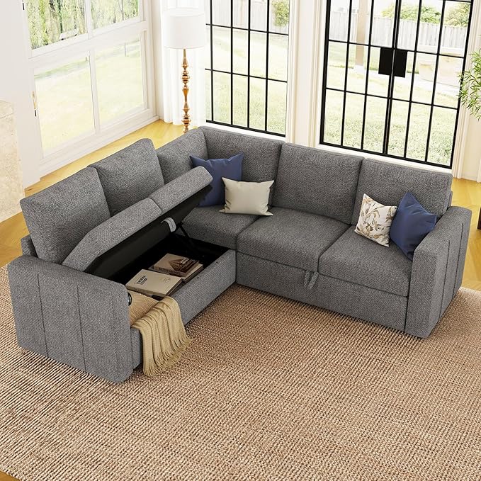 Belffin Modular Sectional Sleeper Sofa