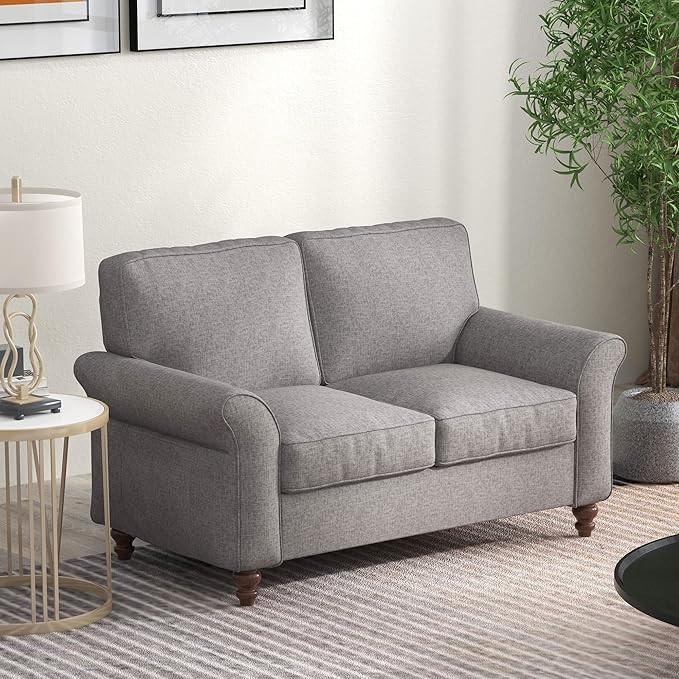 Bonzy Home 57" Loveseat Sofa, 2 Seater Sofa