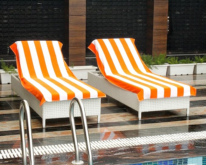 COTTON CRAFT Pool Lounge Chair Cover