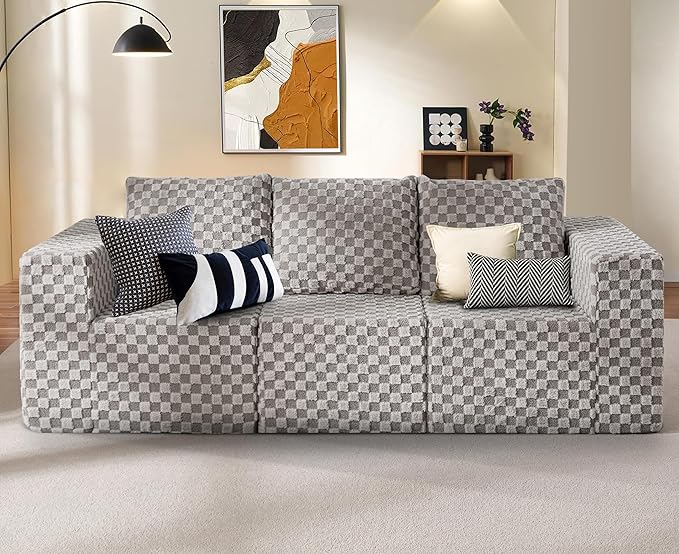Modular Sectional Sofa 3-Seater Modular Couch