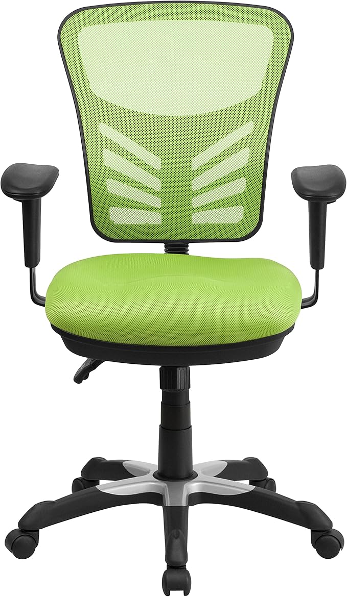 Flash Furniture Nicholas Mid-Back Swivel Office and Gaming Chair, Ergonomic