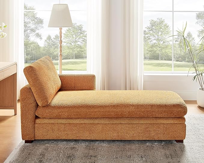 VANOMi Oversized 70.47'' Chaise Lounge Chair Indoor, Modern Upholstered Sofa Bed