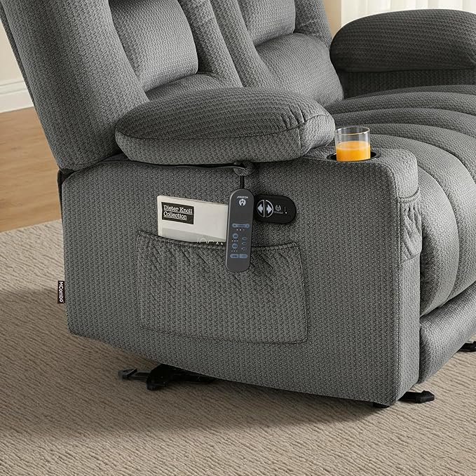 MCombo 55.9" Zero Gravity Power Loveseat Recliner
