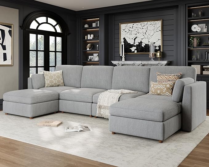 150'' Oversized Modular Sectional Sofa