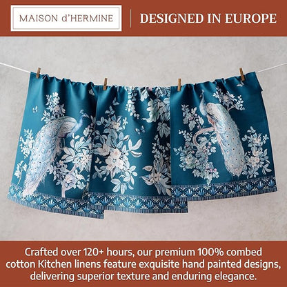 Maison d' Hermine Kitchen Towel 100% Combed Cotton Premium Easter Dishtowel
