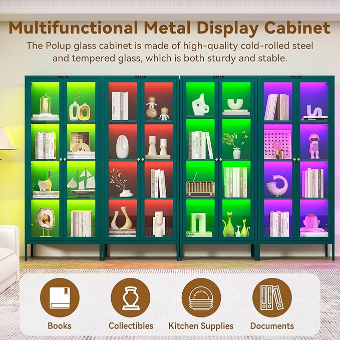 Polup Glass Display Cabinet