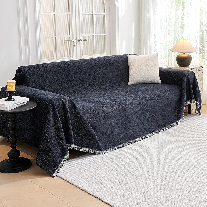 MYSKY HOME Couch Cover for Dogs, Washable Couch Covers for 3 Cushion Couch Sofa