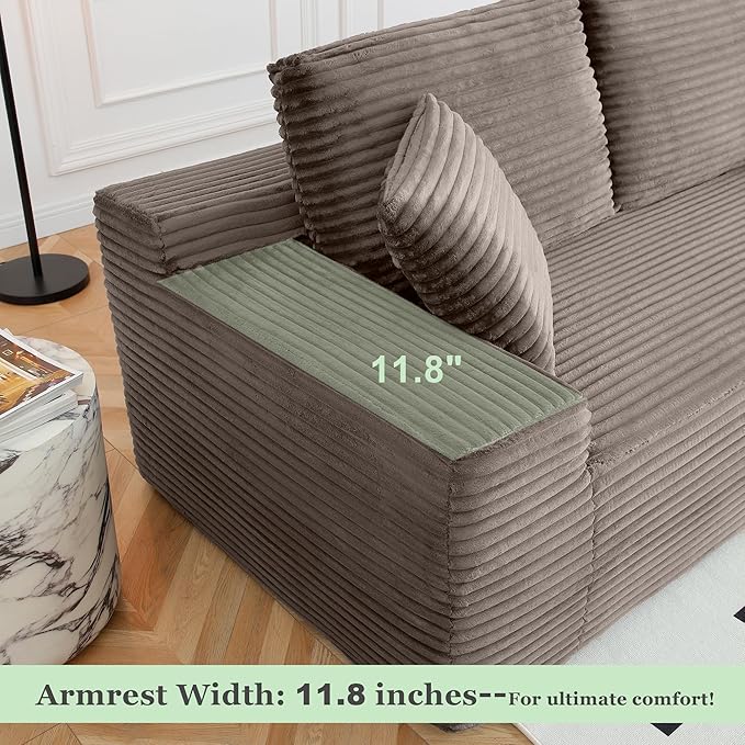 125" Oversized Sectional Couches