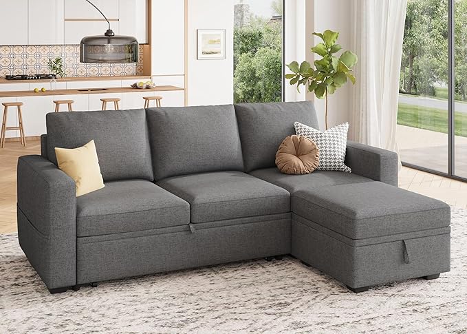 HONBAY Modular Sectional Sleeper Sofa