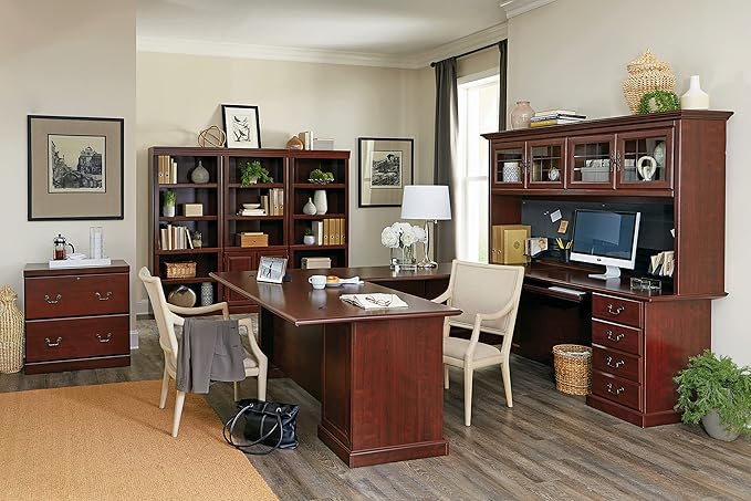 Sauder Heritage Hill Library/ Book shelf, Classic Cherry finish