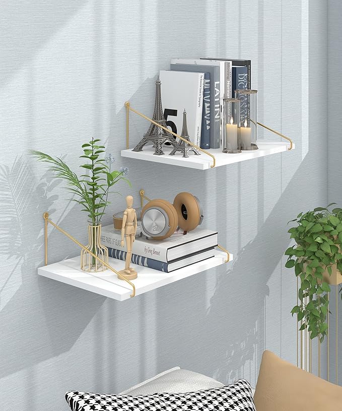 Afuly 12 Inch Deep Floating Shelves