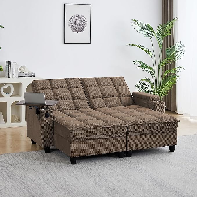 Auvsoce 71" Loveseat Recliner Chair