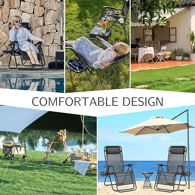 Sweetcrispy Zero Gravity Chairs